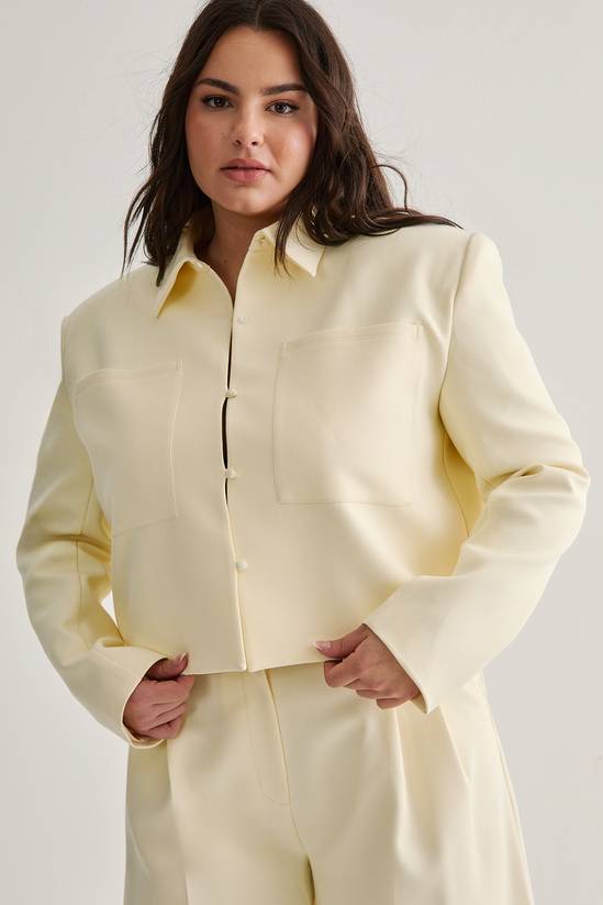 Plus Tailored Trucker Jacket