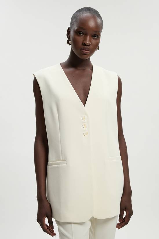 Compact Essential Tailored Waistcoat