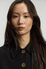 Textured Compact Stretch Tailored Jacket