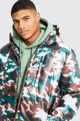 Camo Transparent Puffer