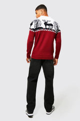 Fairisle Knitted Christmas Jumper