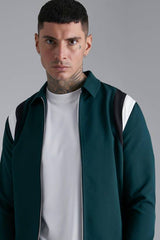 Tailored Collared Varsity Regular Fit Bomber Jacket