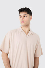 Oversized Revere Wash Polo