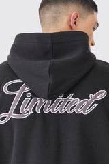 Limited Boxy Fit Zip Through Hoodie