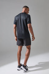 Man Active Stretch Woven Regular Fit 7inch Gym Short