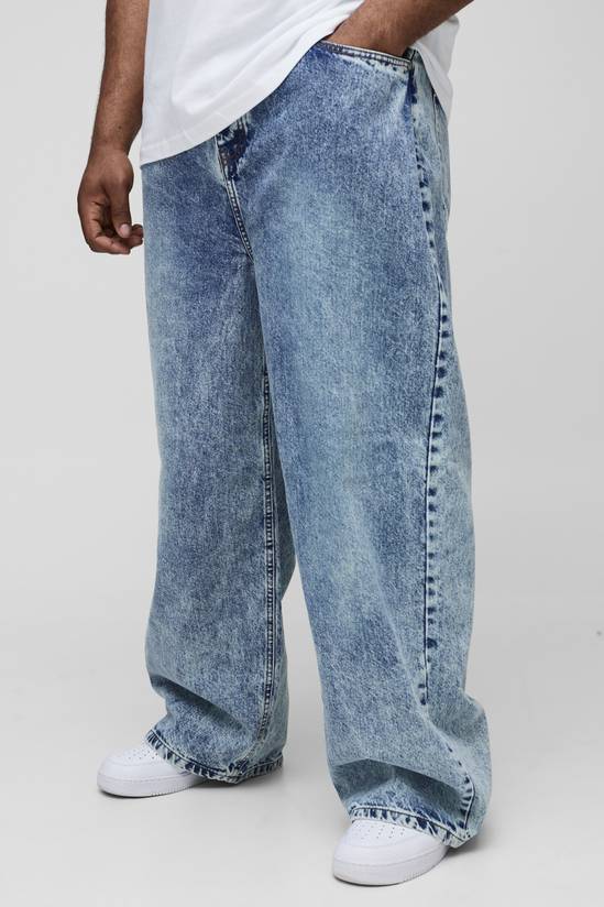 Plus Relaxed Rigid Jeans