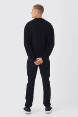 Oversized Boxy Heart Jumper