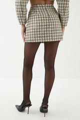 Premium Boucle mini skirt