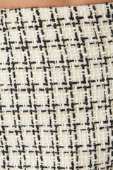 Premium Boucle mini skirt