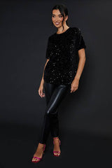 Sequin T-shirt