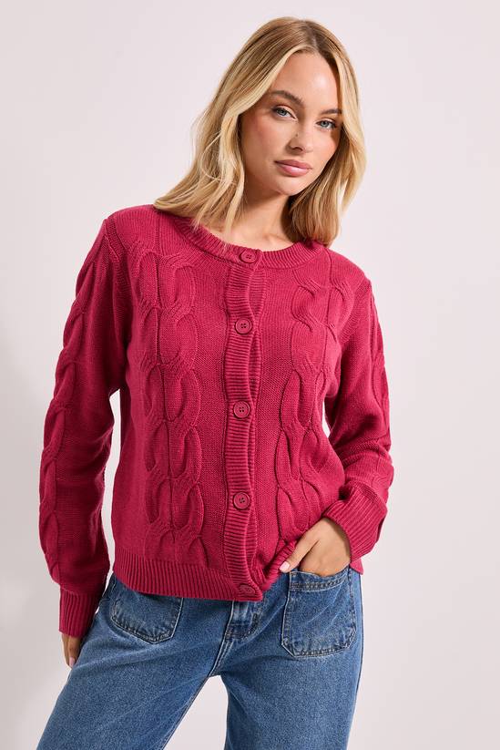 Cable Detail Cardigan