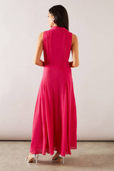Chiffon Sleeveless Maxi dress