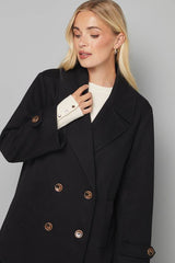 Petite Mid Length Double Breasted Coat