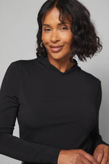 Wrap Neck Jersey Top