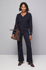 Tipped Collar Jumper