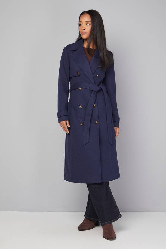 Twill Trench Coat