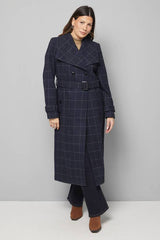 Oversized Collar Maxi Coat