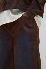 Plus Flocked Denim Relaxed Fit Jeans