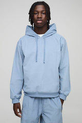 Oversized Boxy Corduroy Hoodie