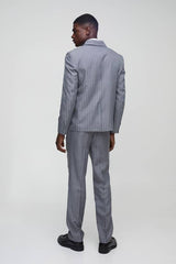 Straight Fit Pinstripe Tailored Trouser