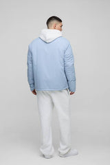 Regular Fit Nylon Coach Jacket