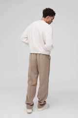 Oversized Boxy Fluffy Textured Bomber Jacket