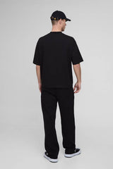 Oversized Boxy BM Signature Extended Neck T-shirt