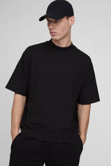 Oversized Boxy BM Signature Extended Neck T-shirt