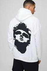 Oversized Morrissey License Print Hoodie