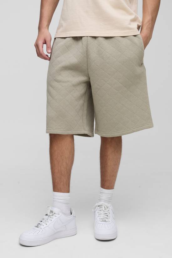 Oversized Quilted Short