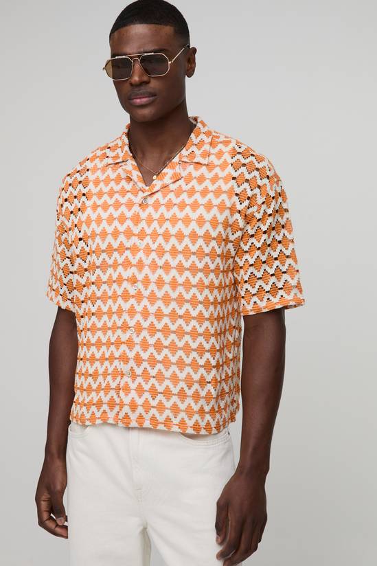 Oversized Boxy Revere Shirt