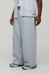 Wide Leg Pleat Front Tailored Trouser