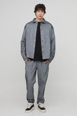 Tall Textured Over Shirt & Tapered Trouser Set