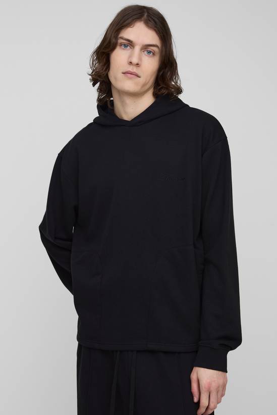 Tall L'Homme Embroidered Welt Pocket Hoodie
