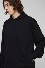 Tall L'Homme Embroidered Welt Pocket Hoodie