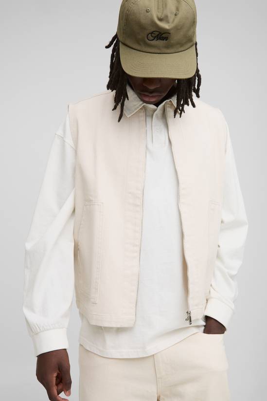 Denim Carpenter Ecru Vest
