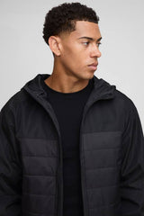 Regular Fit Lightweight Quilted Hooded Jacket
