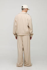 Oversized Boxy Cargo Pocket Harrington Jacket