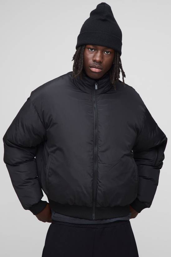 Regular Fit Mono Padded MA1 Bomber Jacket
