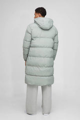 MAN Regular Fit Panelled Longline Puffer Jacket