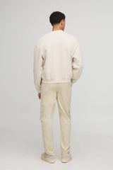 Straight Fit Fixed Waist Cargo Trousers