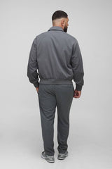 Plus Boxy Technical Utility Cargo Pocket Harrington Jacket
