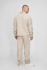 Oversized Boucle Overshirt