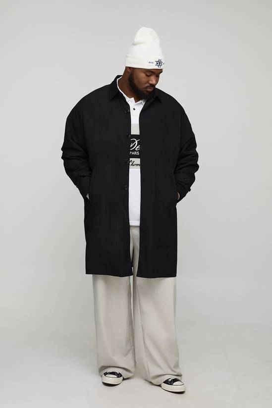 Plus Crinkle Oversized Mac