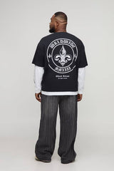 Plus Stripe Rhinestone Relaxed Fit Jeans