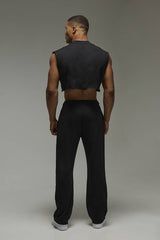 One More Rep Boxy Cropped Tank