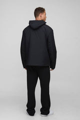 Tall Regular Fit Zip Up Hooded Windbreaker