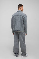 Tall Acid Wash Relaxed Fit Jeans