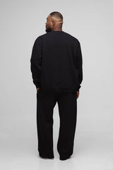 Plus Essential Oversized Crew Neck Sweatshirt