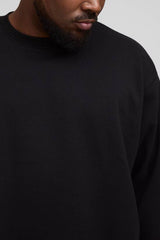 Plus Essential Oversized Crew Neck Sweatshirt